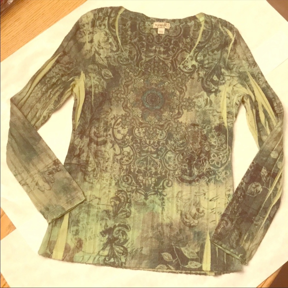 French country garden shirt